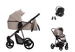 BEBETTO Flavio Choco Pro + Cybex Aton B2 i-Size