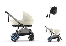 CYBEX e-Gazelle S Lux + Gazelle S Cot S Travel Set Aton B2 i-Size