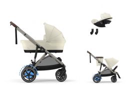 CYBEX e-Gazelle S Lux + Gazelle S Cot S Travel Set Cloud G Plus i-Size