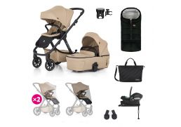 PETITE&MARS Icon RWS XXL + Cybex Aton B2 + Base One