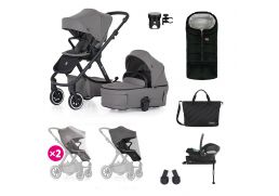 PETITE&MARS Icon Air XXL + Cybex Aton B2 + Base One