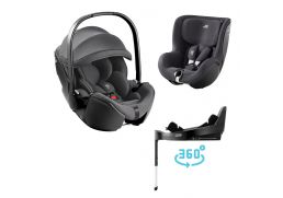 BRITAX RÖMER Baby-Safe Pro + Dualfix 5Z Classic + Vario Base 5Z