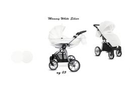BABY ACTIVE Mommy Glossy White 03 silver 2021 2v1