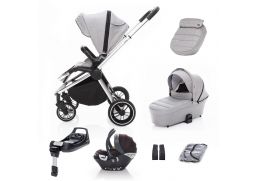 ZOPA Move + autosedačka X1 Plus i-Size + Isofix Travel Set silver grey/silver 2023 3v1 X1 Plus i-Size + Isofix