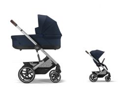 CYBEX Balios S Lux + Cot S Lux Set ocean blue 2023