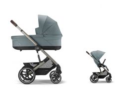 CYBEX Balios S Lux + Cot S Lux Set sky blue 2023