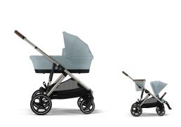 CYBEX Gazelle S + Gazelle S Cot S Set sky blue 2023