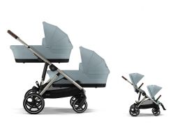 CYBEX Gazelle S + Gazelle S Cot S Twin Set sky blue 2023