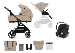 KINDERKRAFT Yoxi + Cybex Aton B2 i-Size sand beige 2024