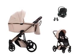 BEBETTO Loren Premium Biscotti + Cybex Aton B2 i-Size 01 2024