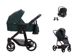 BEBETTO Vulcano + Cybex Aton B2 i-Size 05/black 2024