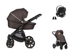 NOORDI Fjordi + Cybex Aton B2 i-Size 811 chocolate 2023