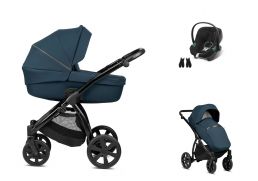 NOORDI Luno All Trials + Cybex Aton B2 i-Size 617 ocean blue 2023