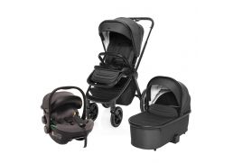 ZOPA Move Cross 3 + vanička XL + autosedačka XM Plus i-Size Travel Set all black 2024