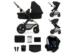 KINDERKRAFT Moov 2 Air pure black 2024