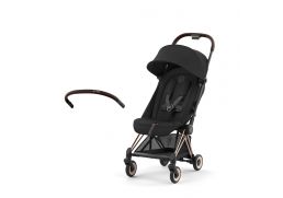 CYBEX Coya + madlo sepia black 2023 rose gold