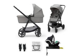 KINDERKRAFT Newly + Mink Pro + Isofix moonlight grey 2024