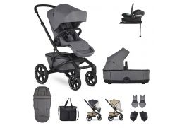 EASYWALKER Jimmey Travel Set XXL + Aton B2 i-Size + Base One iris grey 2023