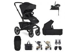 EASYWALKER Jimmey Travel Set XXL + Aton B2 i-Size + Base One pepper black 2023