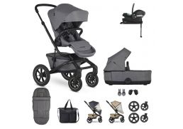 EASYWALKER Jimmey Air Travel Set XXL + Aton B2 i-Size + Base One iris grey 2023