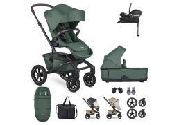 EASYWALKER Jimmey Air Travel Set XXL + Aton B2 i-Size + Base One pine green 2023