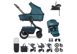 EASYWALKER Harvey5 Air Premium Set XXL + Aton B2 i-Size + Base One jade green 2023