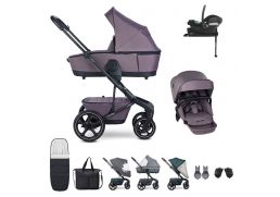 EASYWALKER Harvey5 Premium Set XXL + Aton B2 i-Size + Base One granite purple 2023