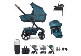 EASYWALKER Harvey5 Premium Set XXL + Aton B2 i-Size + Base One jade green 2023